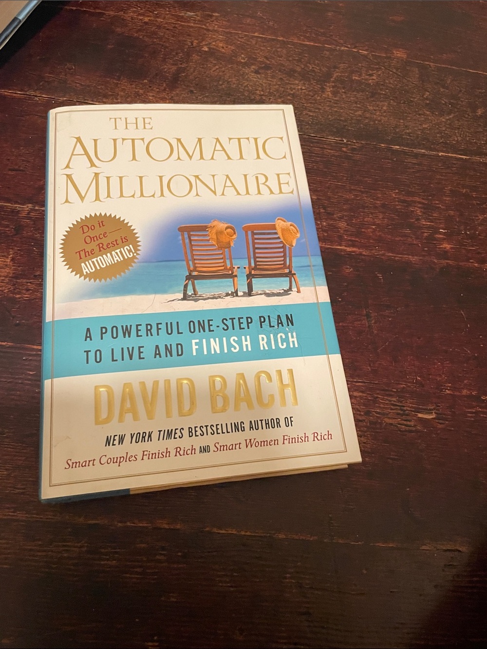 The Automatic Millionaire by - Cream & Blue Cover